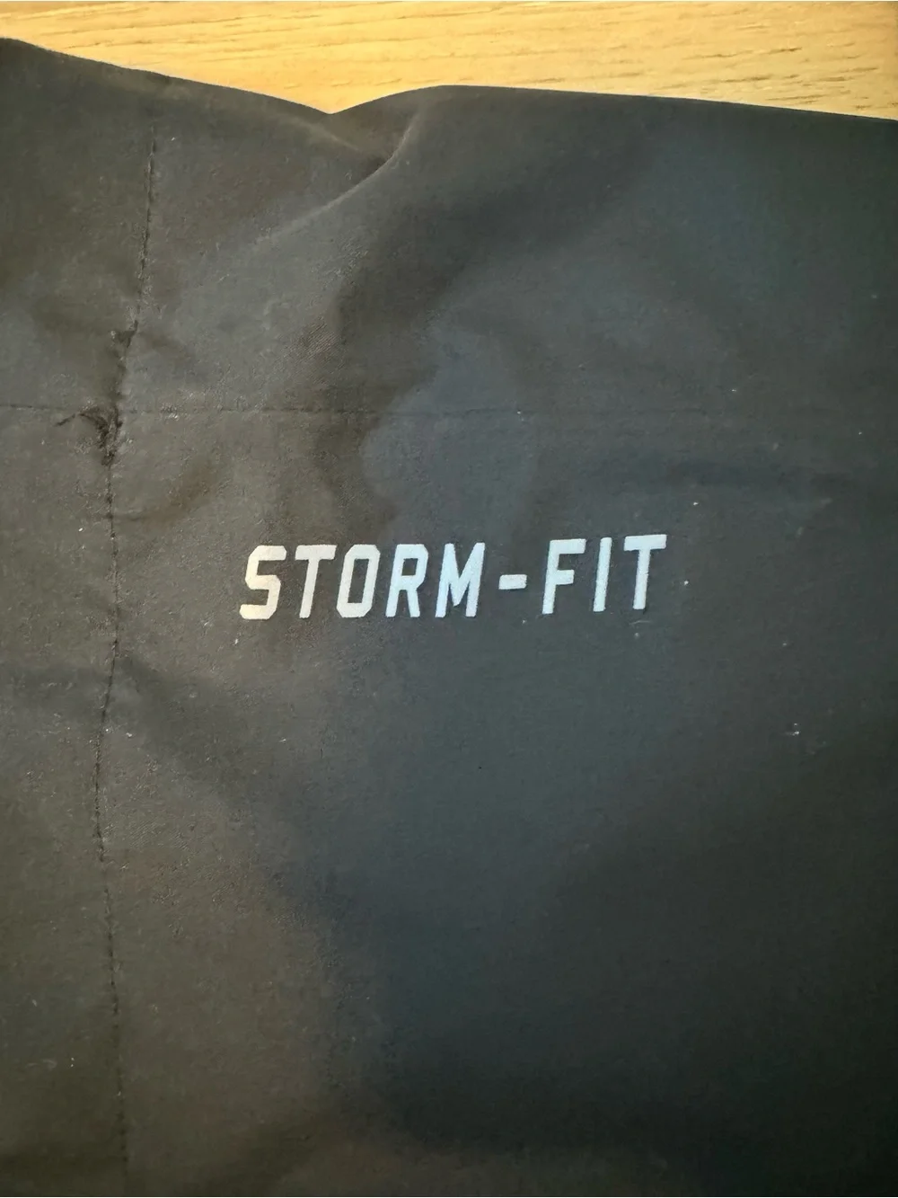 Nike Golf Men’s Black Full-Zip Performance Jacket Reflective Trim Storm Fit XL